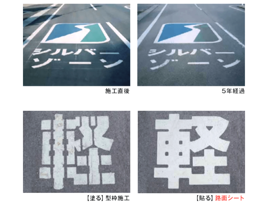 駐車場看板・路面シート