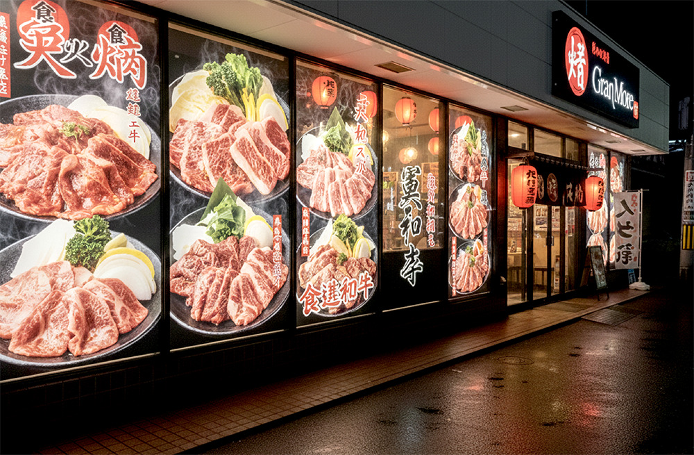 目立つ看板デザイン・3Mペイントフィルム01