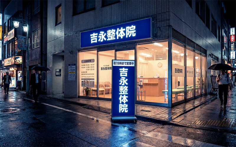 整体のスタンド看板の画像