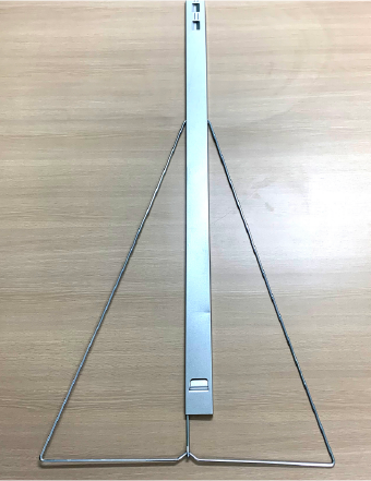 分割式スタンド：包装を解きます