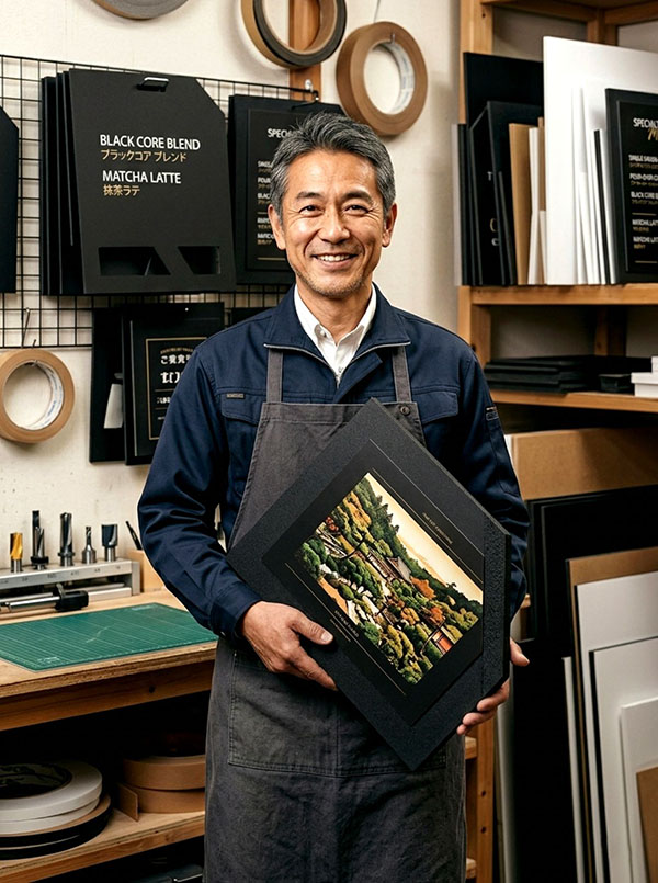 キュービック大阪の看板製作プロスタッフ