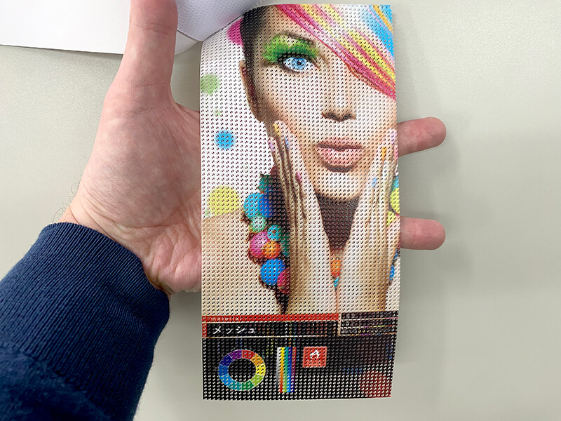 ターポリン 店頭幕素材