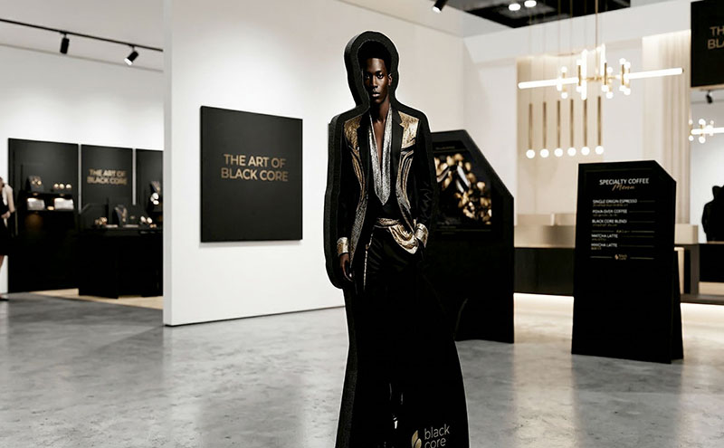 黒スチレンボードを使った等身大パネル制作