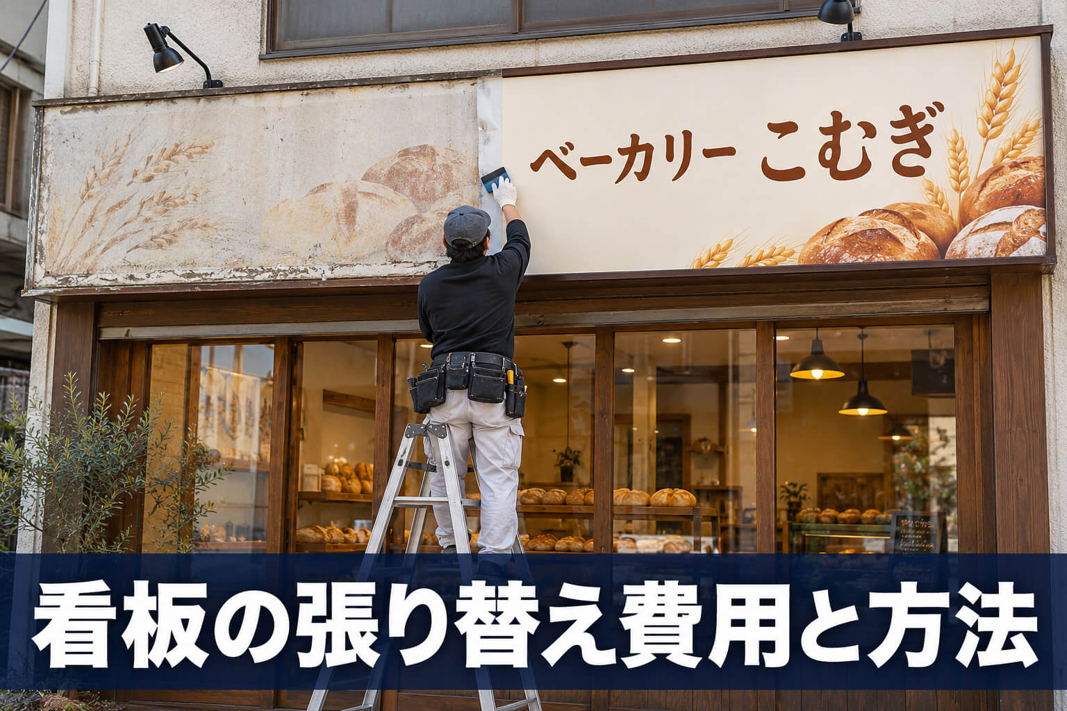 看板の張り替え費用はいくら？
